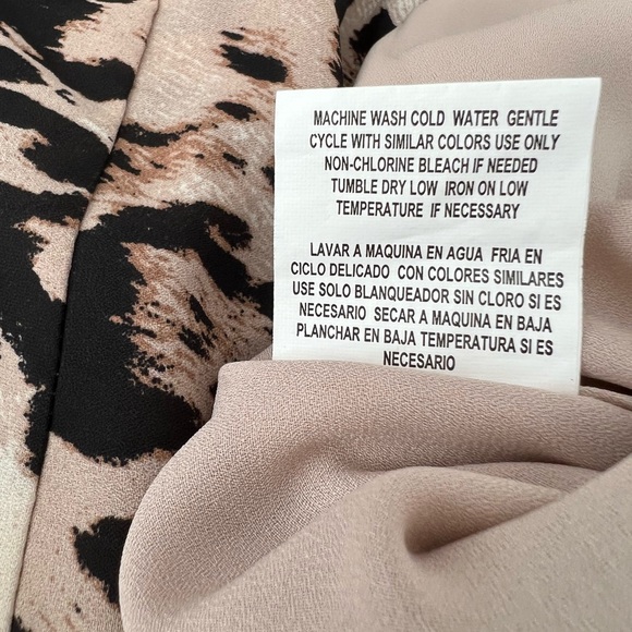 june & hudson leopard print jumper | size S - Picture 11 of 11